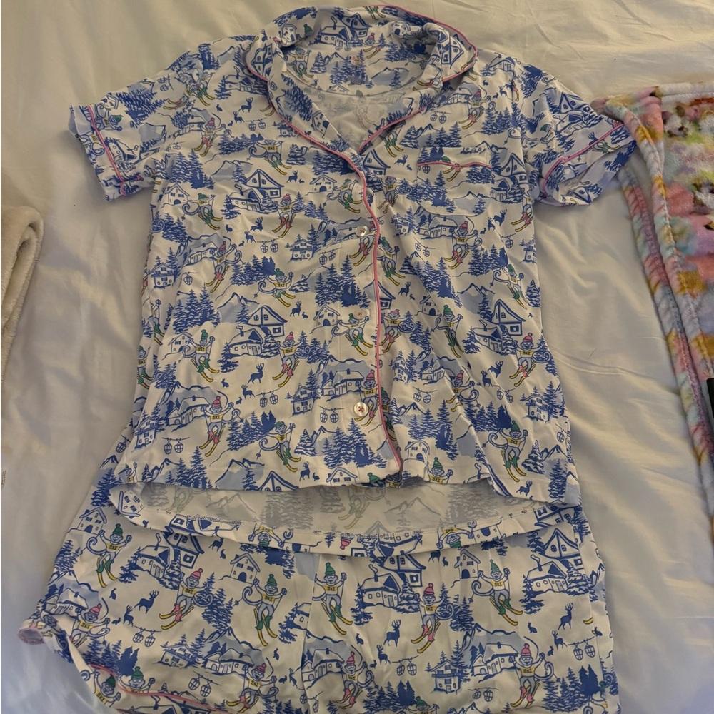 Roller Rabbit Ski Pajamas